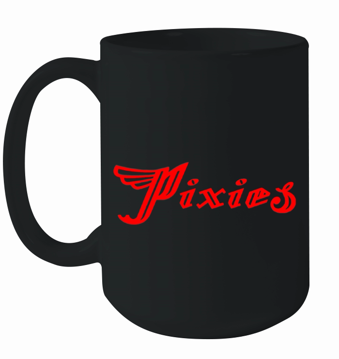 Pixies Band Logo Art Wing Red Ceramic Mug