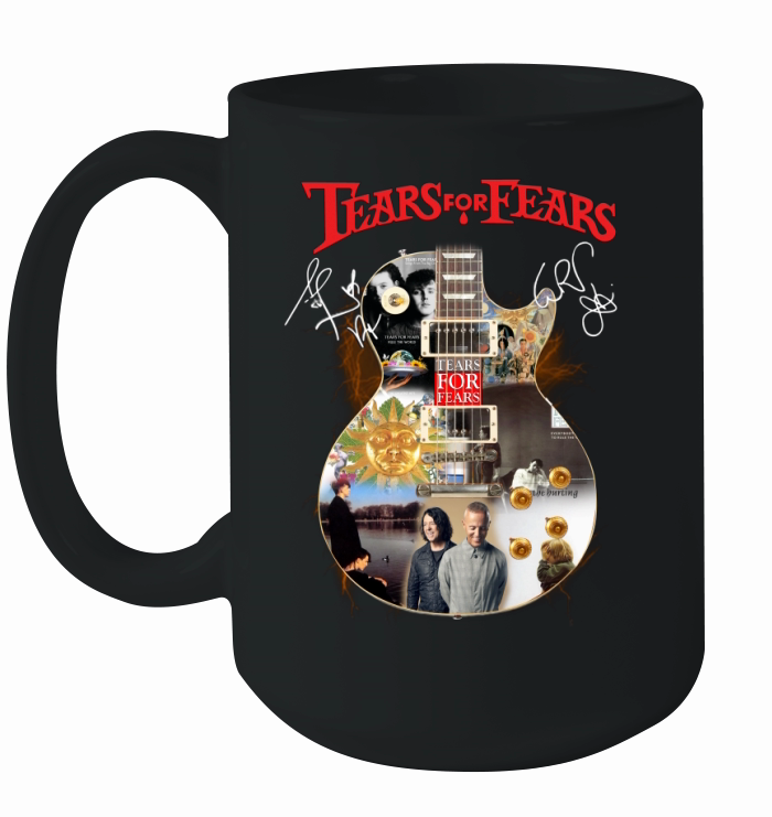 Tears for Fears guitar signatures shirt Ceramic Mug