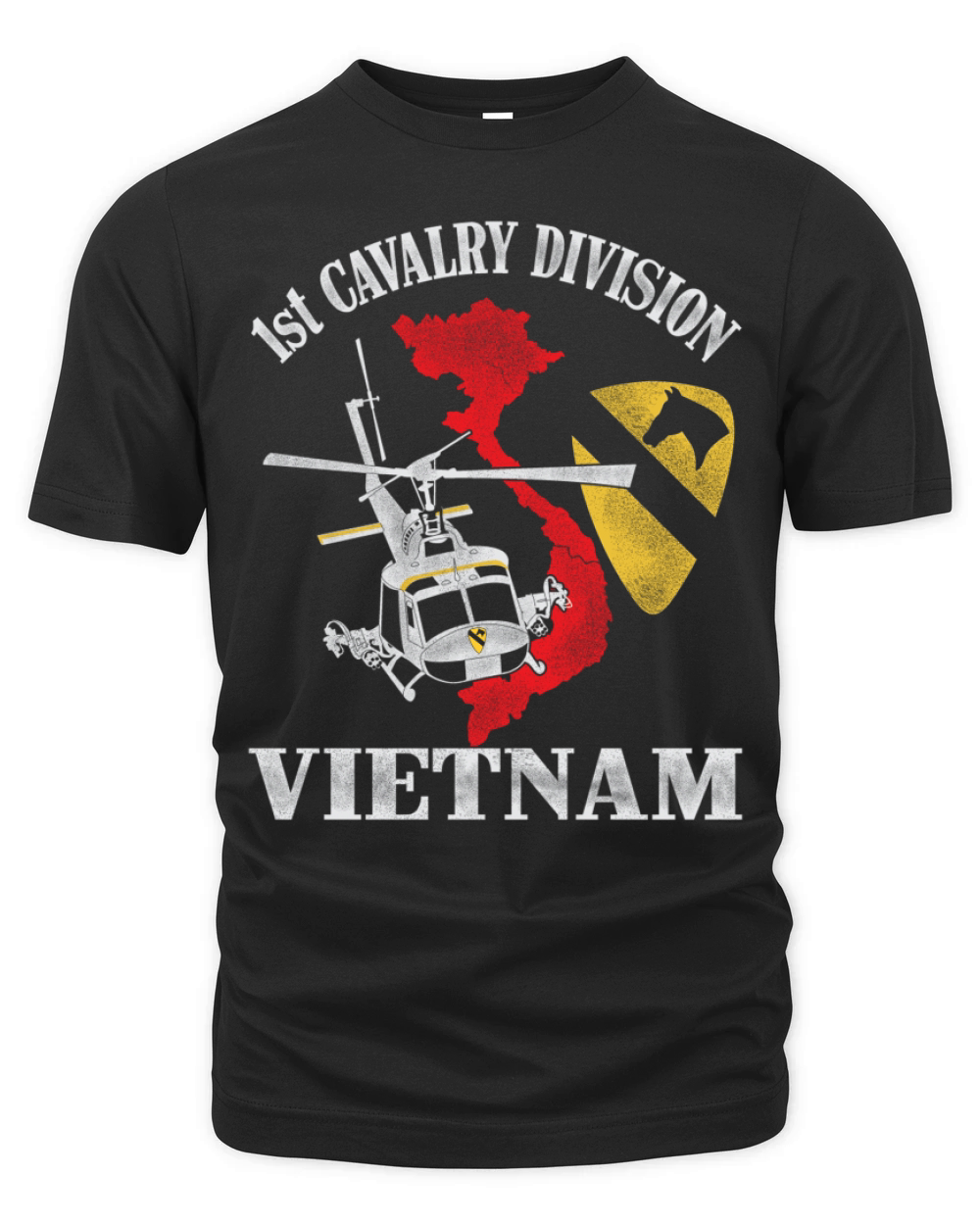 1ST CAVALRY DIVISION VIETNAM Organic Unisex T-shirt