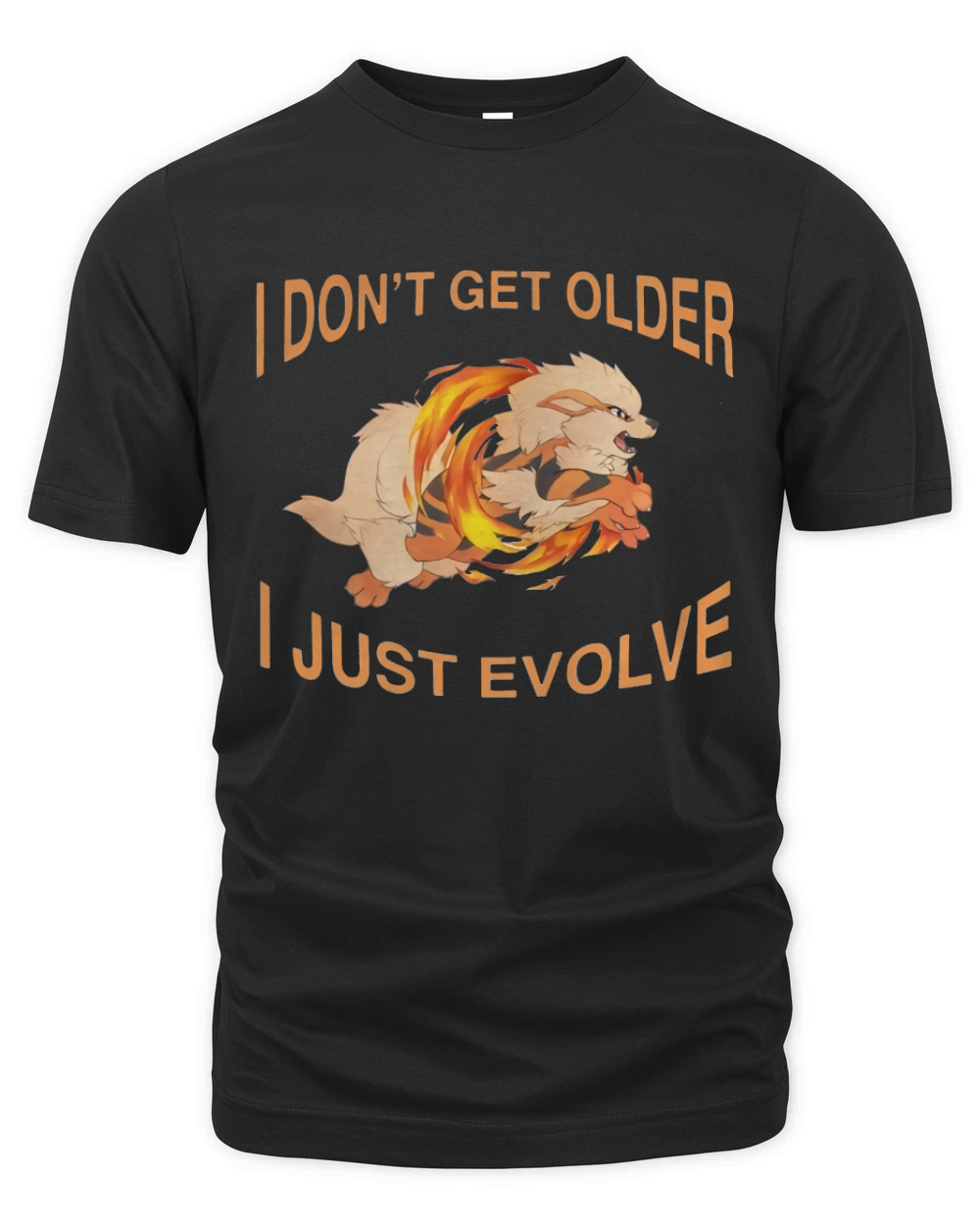 Arcanine Evolve Tshirt Organic Unisex T-shirt