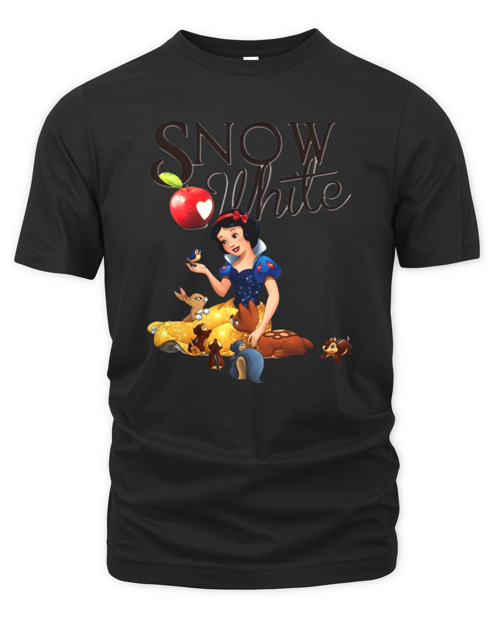 snow white Organic Unisex T-shirt