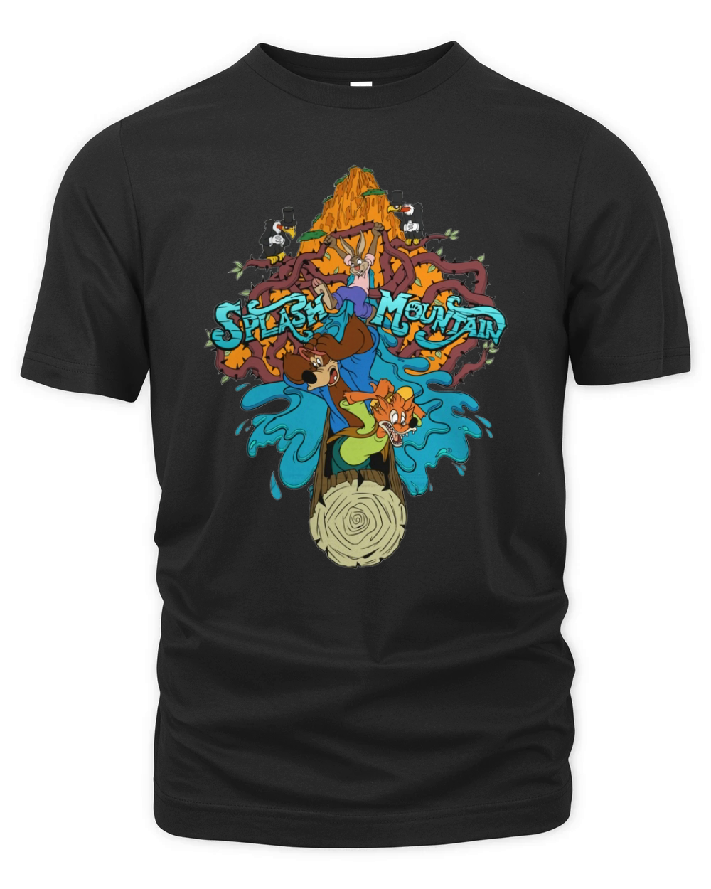 Splash Mountain T-Shirt Organic Unisex T-shirt