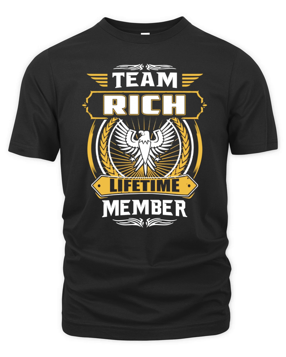 Team RICH lifetime member Organic Unisex T-shirt