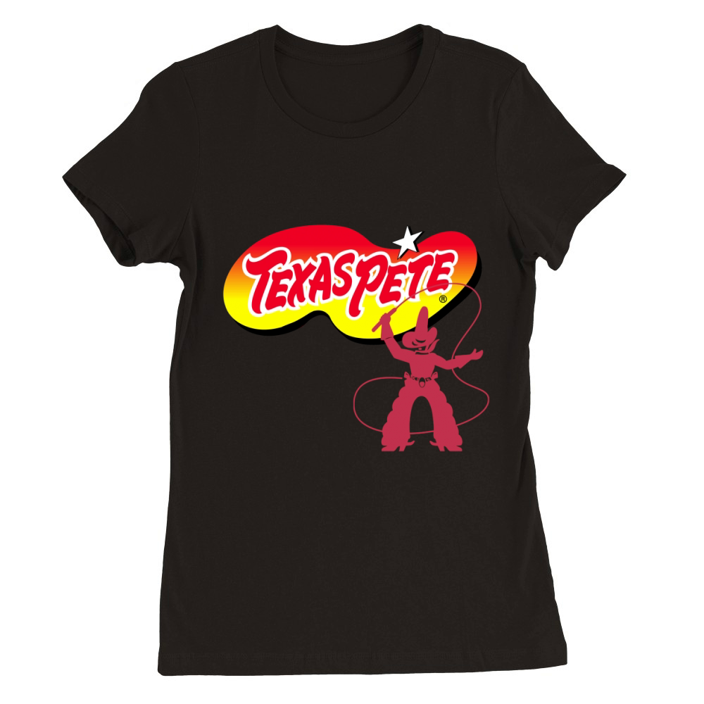 Texas Pete Hot Sauce Premium Womens Crewneck T-shirt