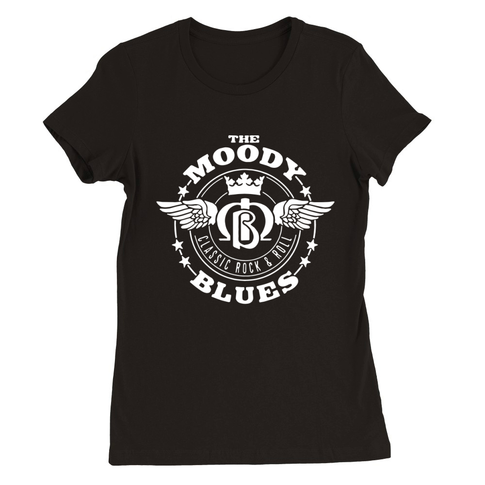 The Moody Blues Band Tshirt Premium Womens Crewneck T-shirt