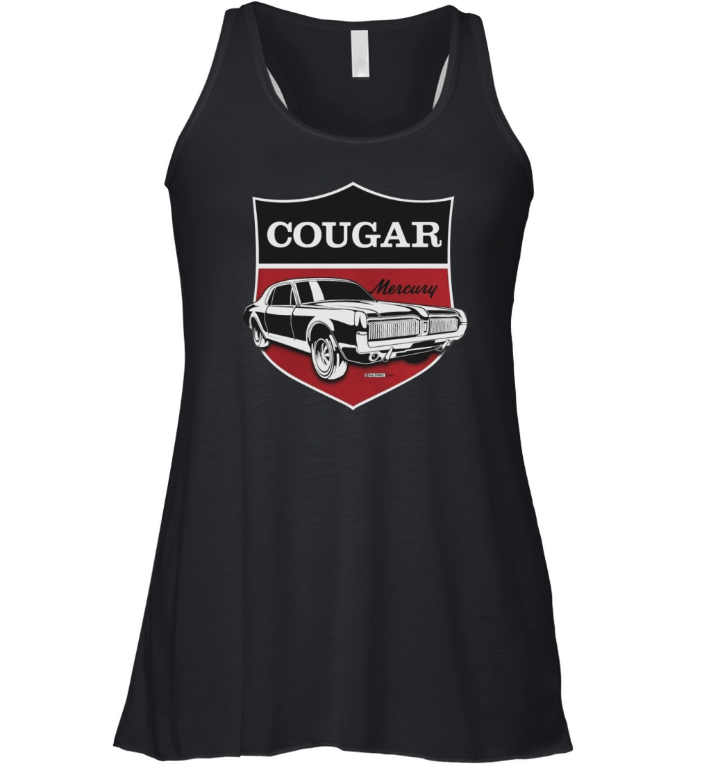 Classic Mercury Cougar crest Women's Flowy Tank Top