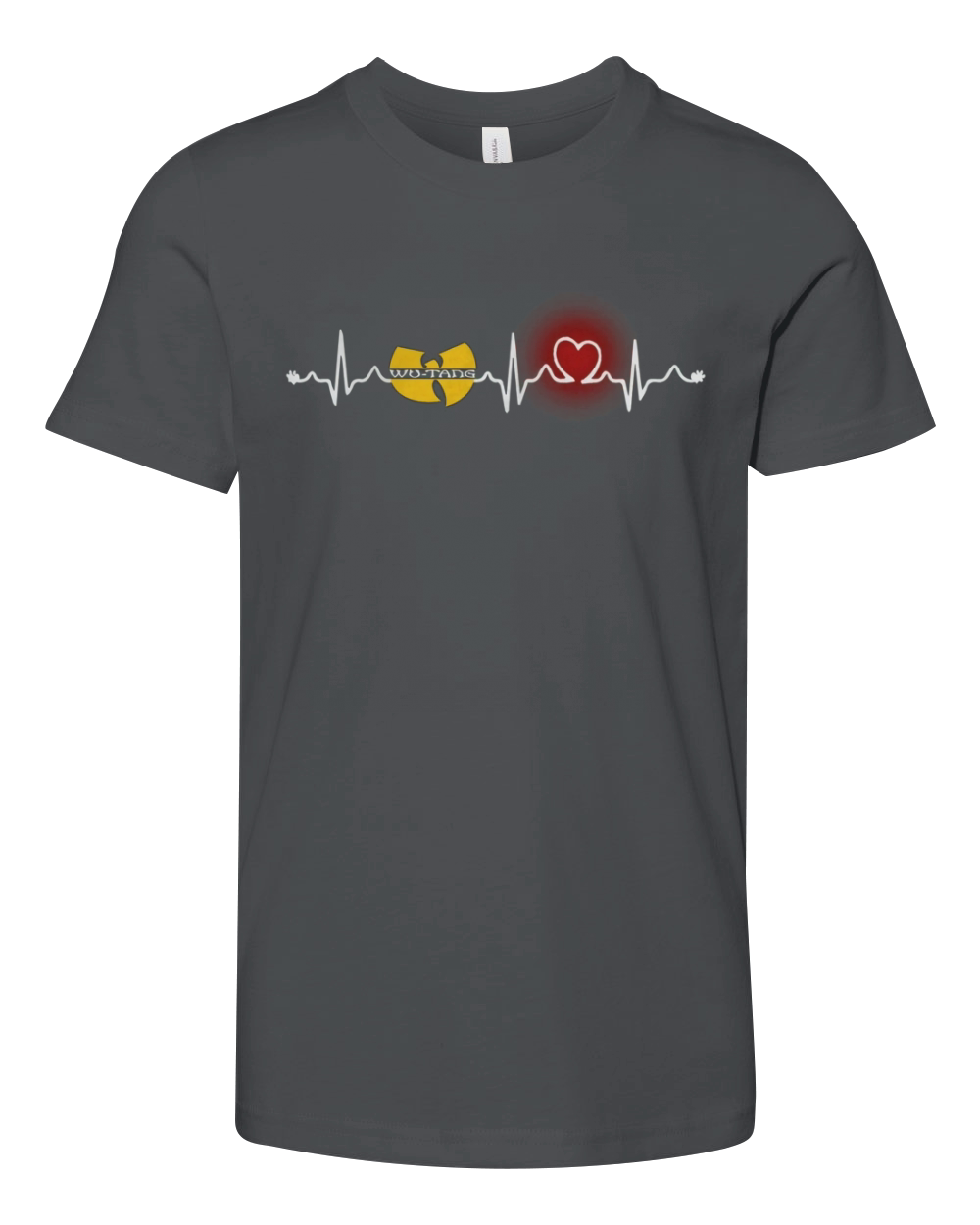 Wu Tang heartbeat Youth Unisex Jersey Tee