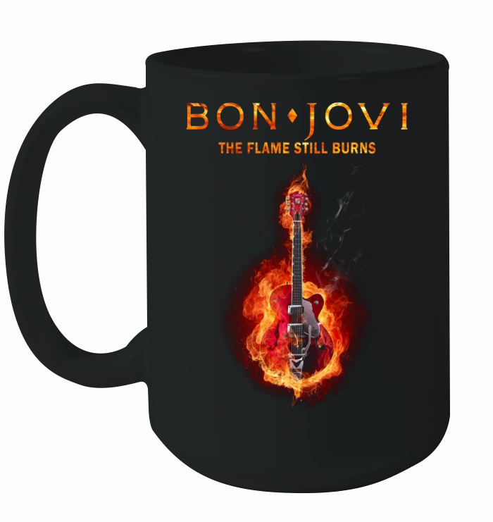 Bon Jovi band Tshirt Ceramic Mug