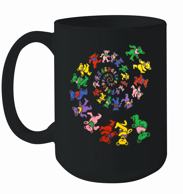 grateful dead dancing bears Ceramic Mug