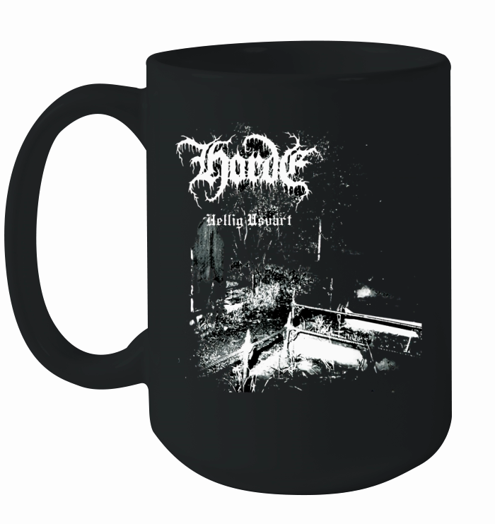 Horde Hellig Usvart Black Metal Christian Unblack T-Shirt Ceramic Mug