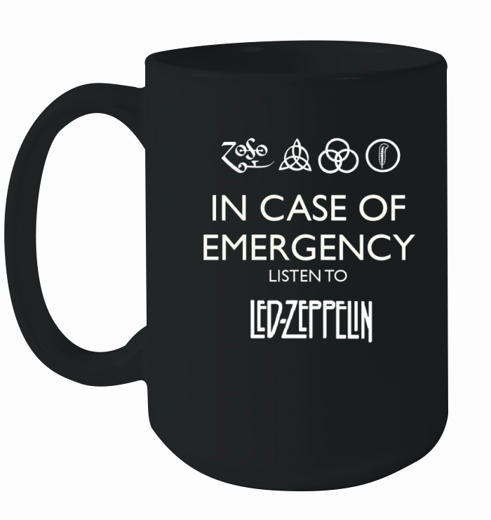 LISTEN TO LED ZEPPELIN Ceramic Mug