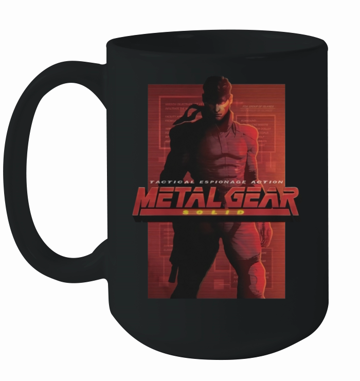 Metal Gear Solid Ceramic Mug