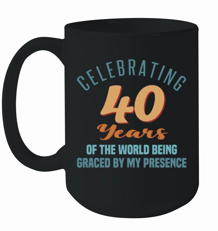 Sassy 40th Birthday - Hat Ceramic Mug