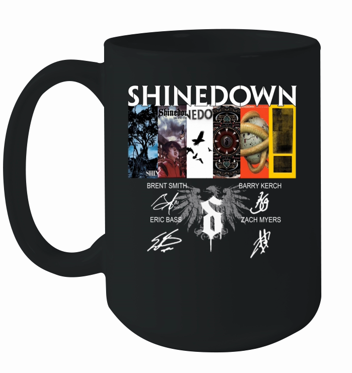 Shinedown 19th Anniversary 2001 2020 signature Ceramic Mug