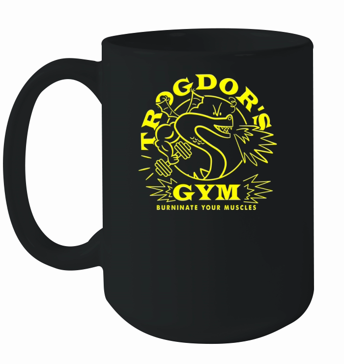 Snake Trogdor’s Gym Burninate Your Muscles shirt Ceramic Mug