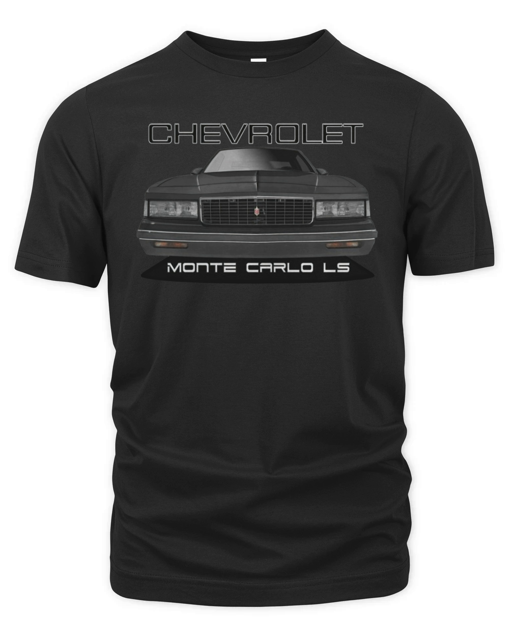 1980s Monte Carlo LS Two Sided Organic Unisex T-shirt
