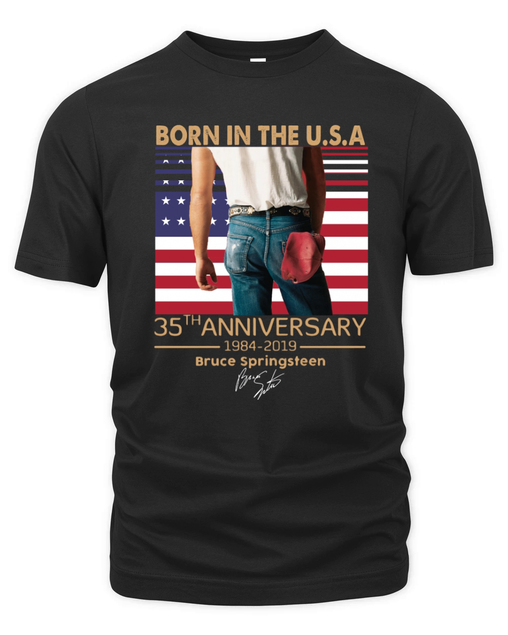 Born in the U.S.A 35th anniversary 1984-2019 Bruce Springsteen shirt Organic Unisex T-shirt