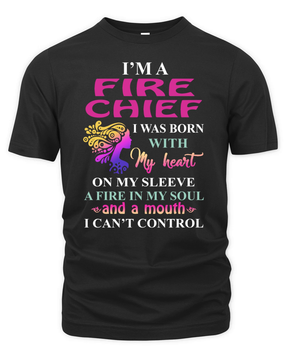 FIRE CHIEF Cant Control Organic Unisex T-shirt