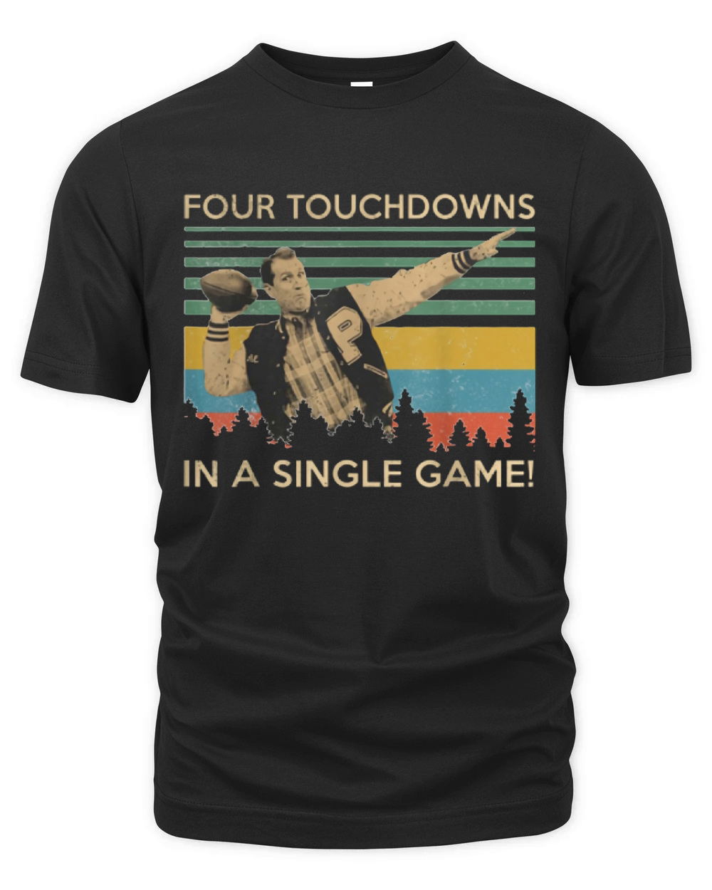 Four Touchdowns In A Single Game Al Bundy Vintage shirt Organic Unisex T-shirt