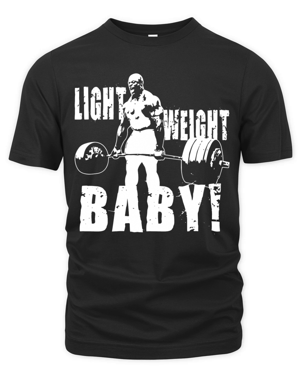 Light Weight Baby! Ronnie Coleman Organic Unisex T-shirt