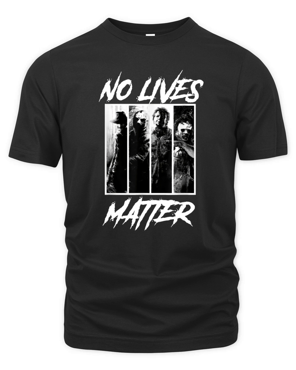 Official No Lives Matter Slashers-Michael-Myers Halloween Horror shirt Organic Unisex T-shirt