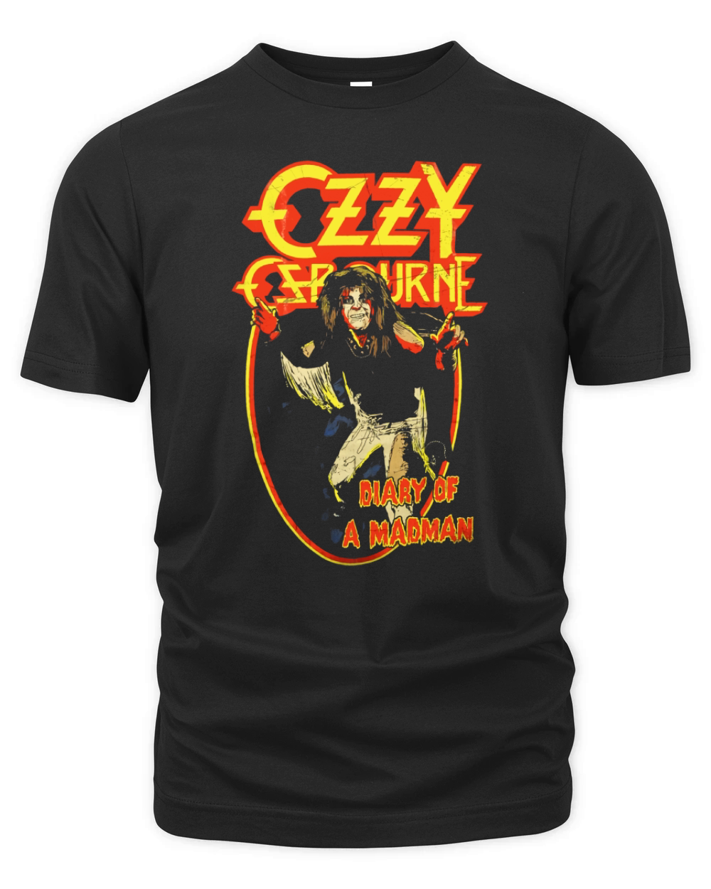 Ozzy Ozbourne A Madman Organic Unisex T-shirt