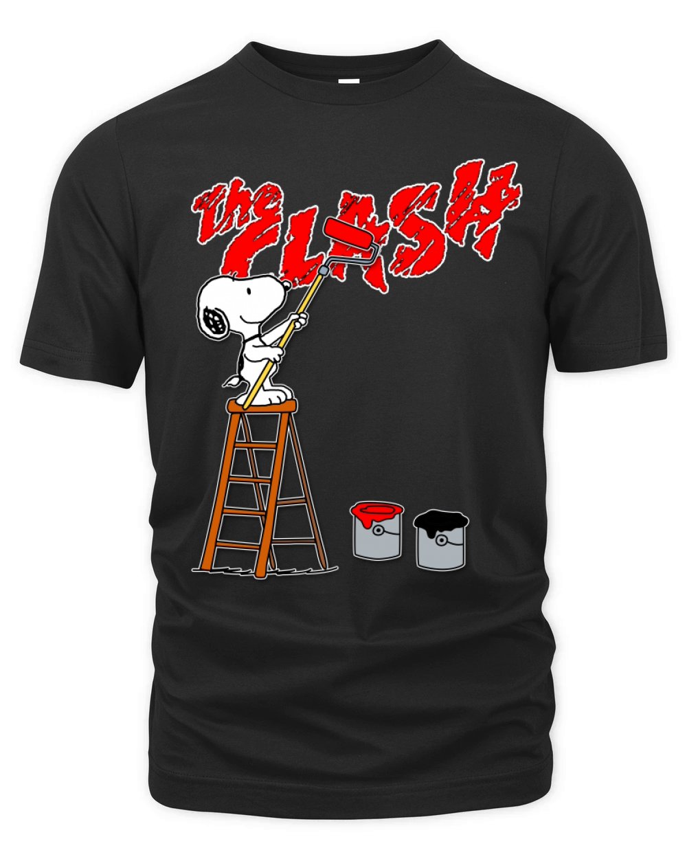 Snoopy paints  The Clash - Coffee Mug (colored) Organic Unisex T-shirt