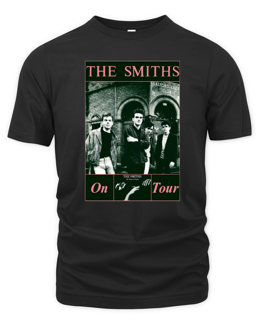 Vintage The Smiths On Tour Organic Unisex T-shirt