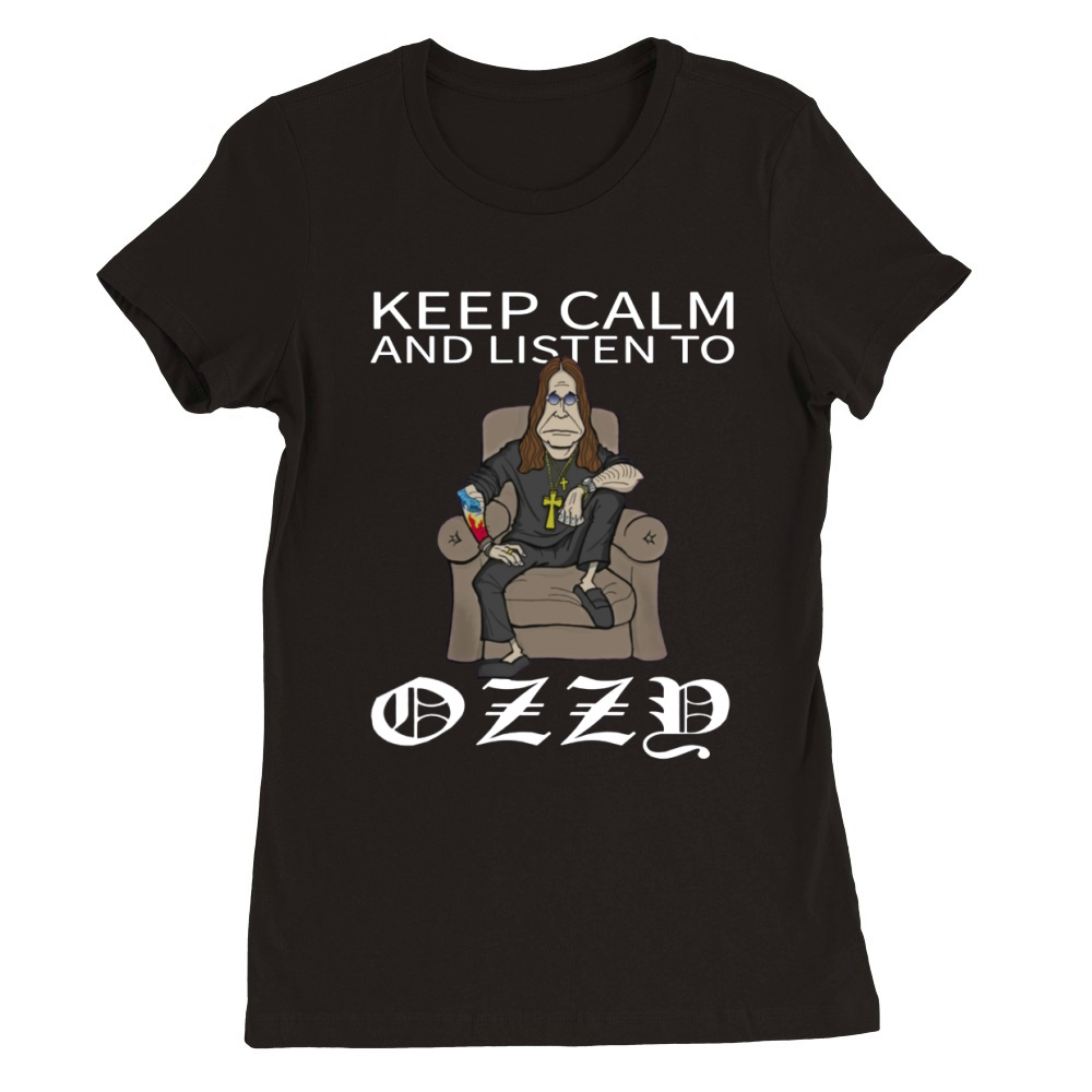 CALM OZZY Premium Womens Crewneck T-shirt