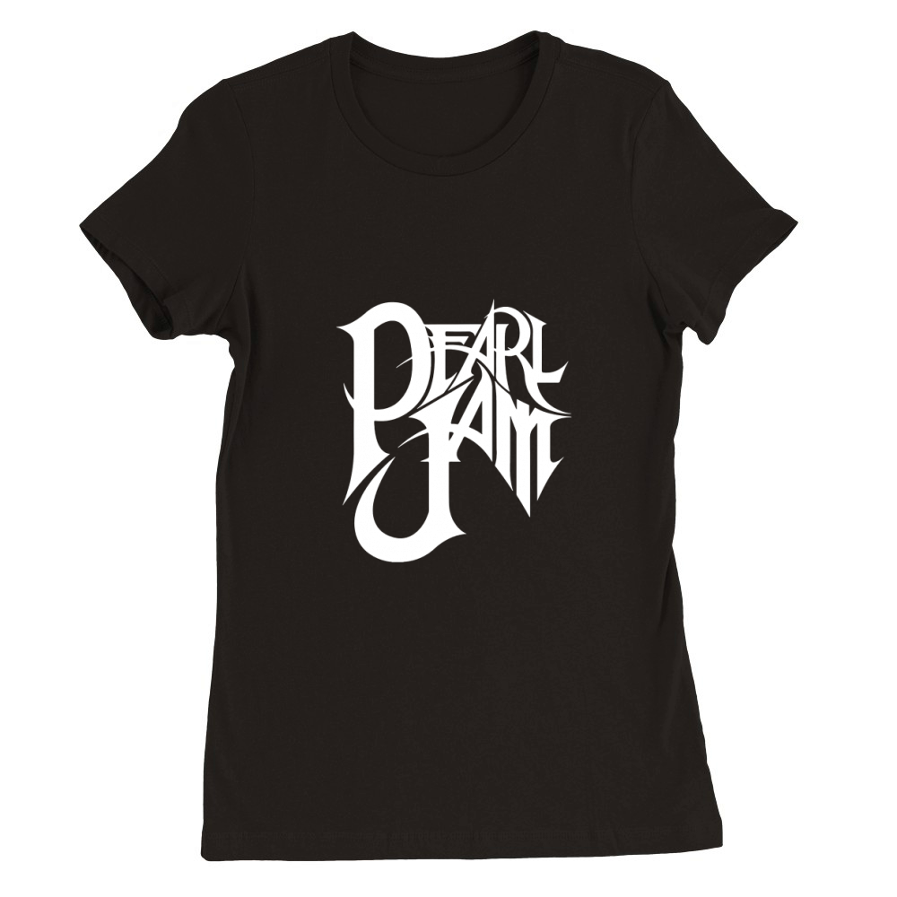 Retro Pearl Jam Art Premium Womens Crewneck T-shirt
