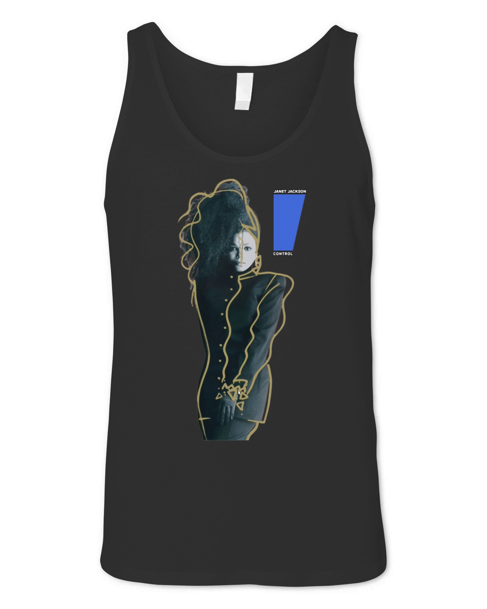 Janet Jackson - Control Unisex Jersey Tank