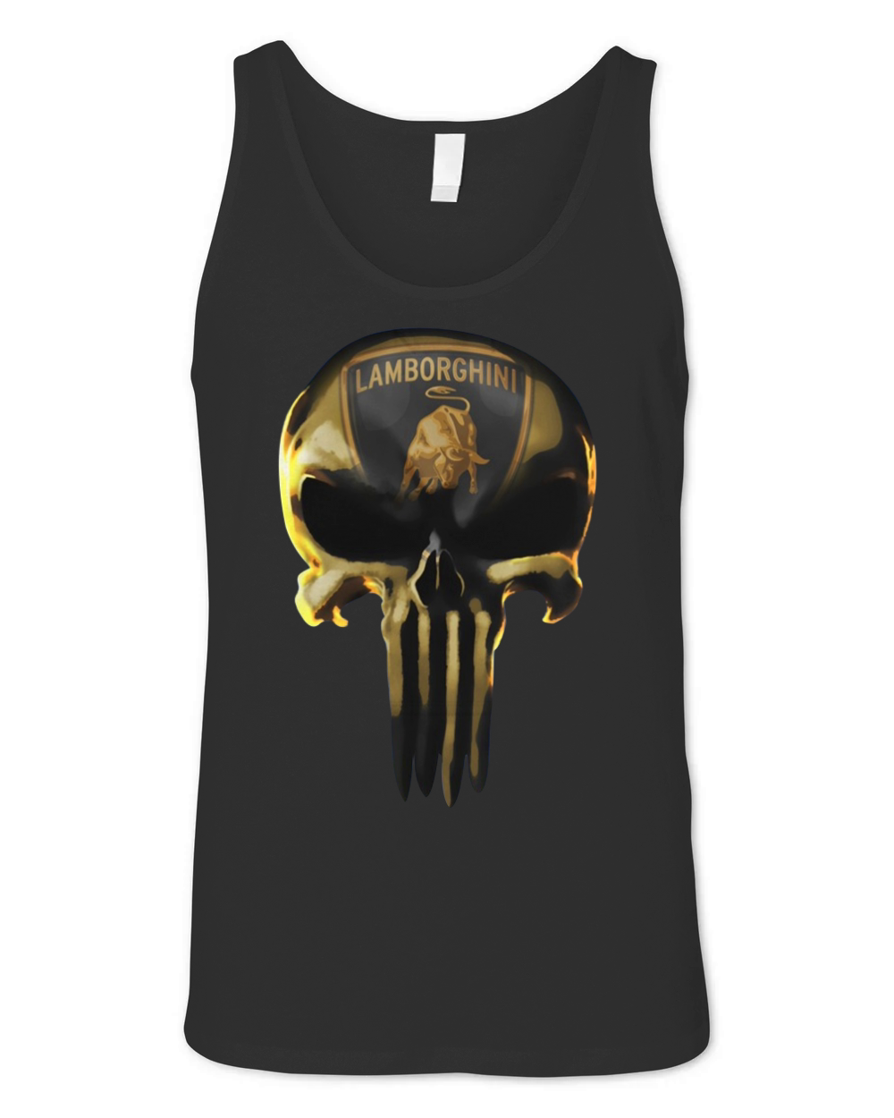 Lamborghini Skull V1 T-shirt, Hoodies and More Unisex Jersey Tank