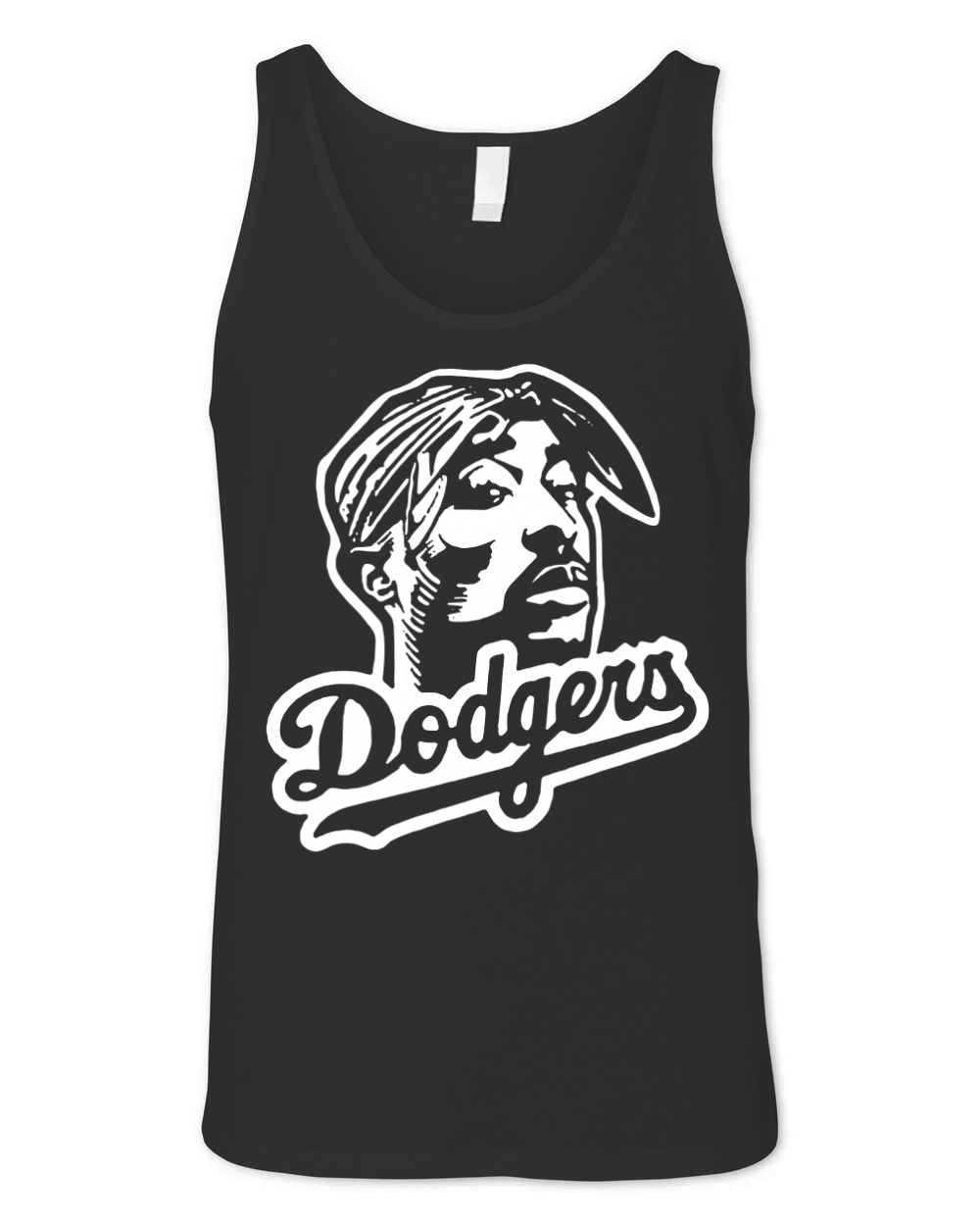 Tupac Shakur. • Los Angeles • Baseball • Dodgers • t-shirt Unisex Jersey Tank