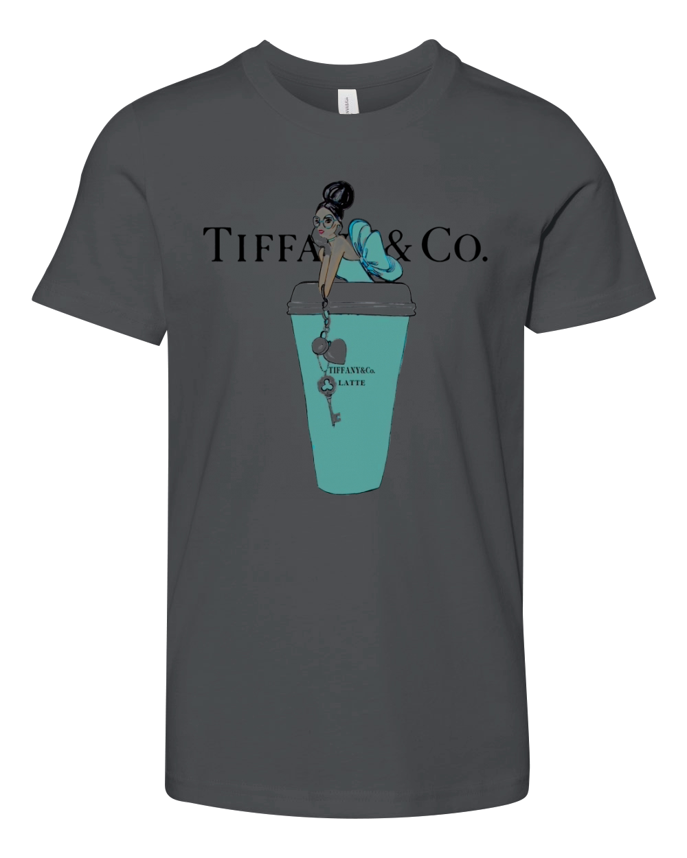Tiffany And Co Latte Youth Unisex Jersey Tee