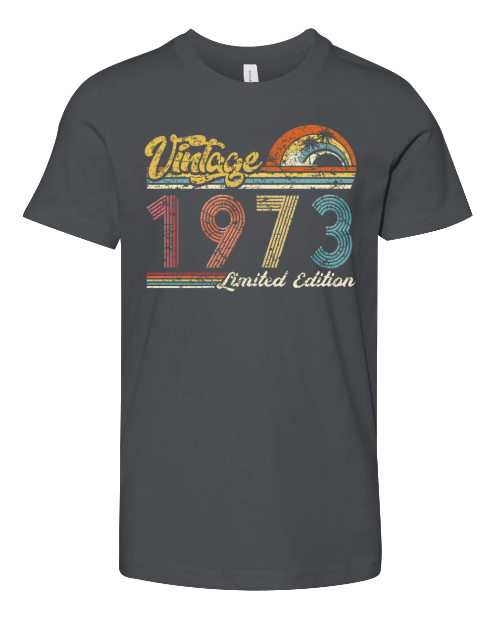 Vintage "Limited Edition" Vintage 1973 Birthday Youth Unisex Jersey Tee