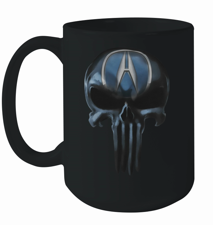 Acura Skull V1 T-shirt, Acura Skull V1 Hoodies Ceramic Mug