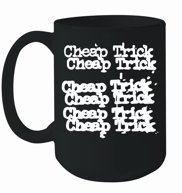 Cheap Trick Band Tshirt Ceramic Mug