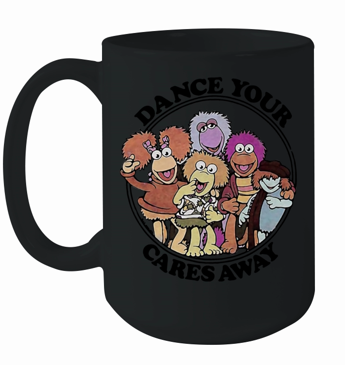 Fraggle Rock dance your cares away Ceramic Mug
