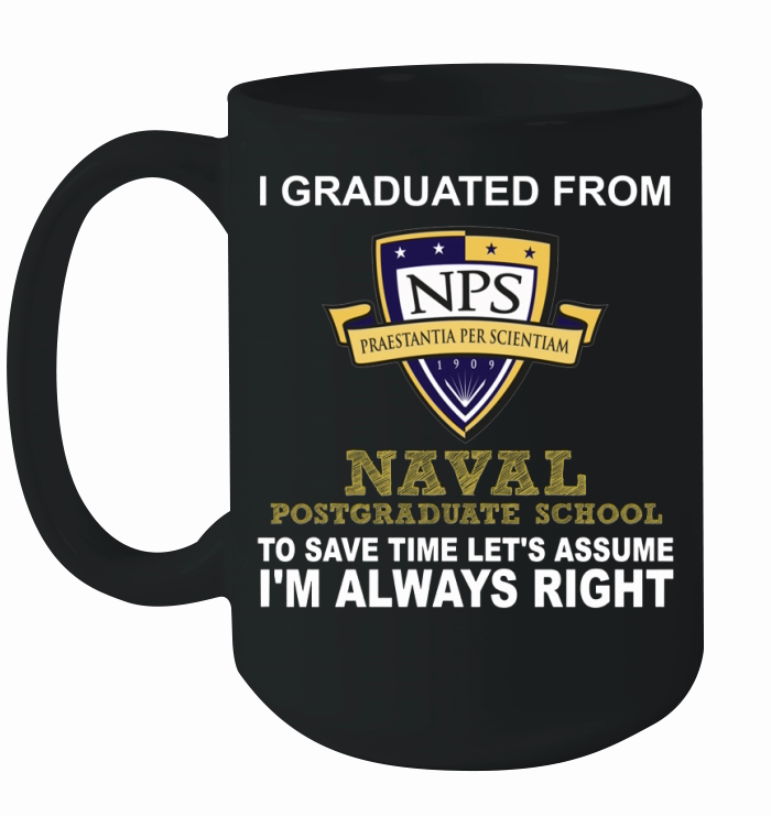 Naval Postgraduate School Ceramic Mug