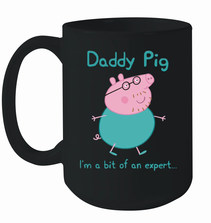 Peppa Pig Daddy Pig Peppa Pig Shirt Dad Shirt Ceramic Mug