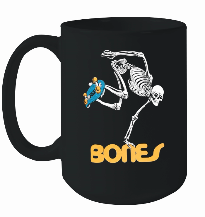 Powell Peralta Skateboard Skeleton Ceramic Mug