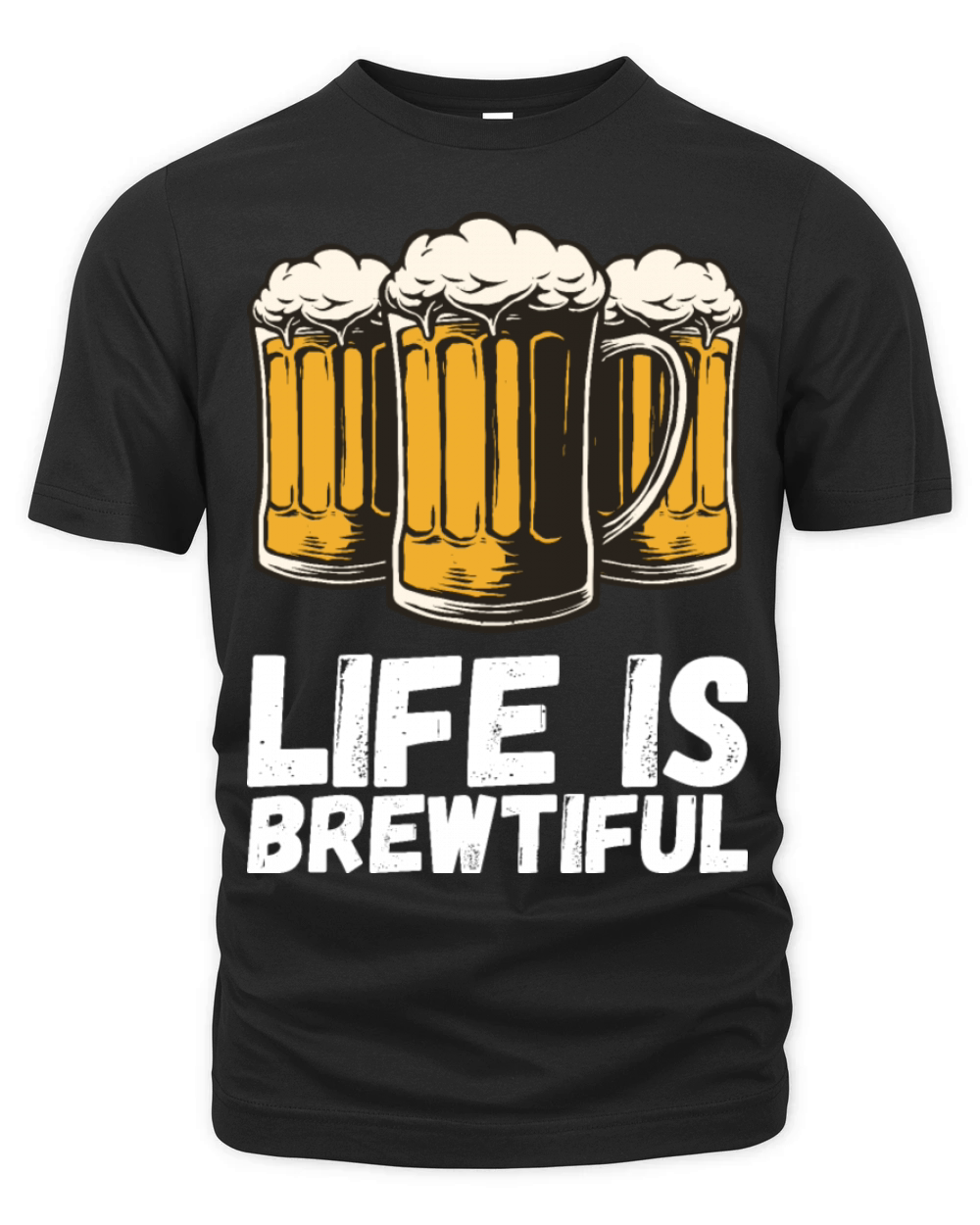 Beer Alcohol Organic Unisex T-shirt