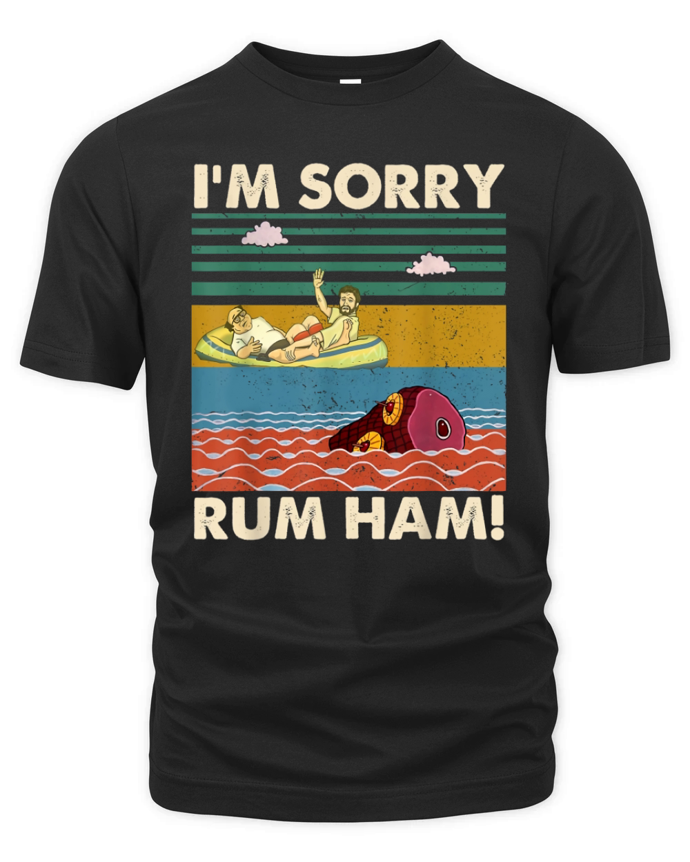 Im Sorry Rum Ham Vintage Sunny in Philadelphia Organic Unisex T-shirt
