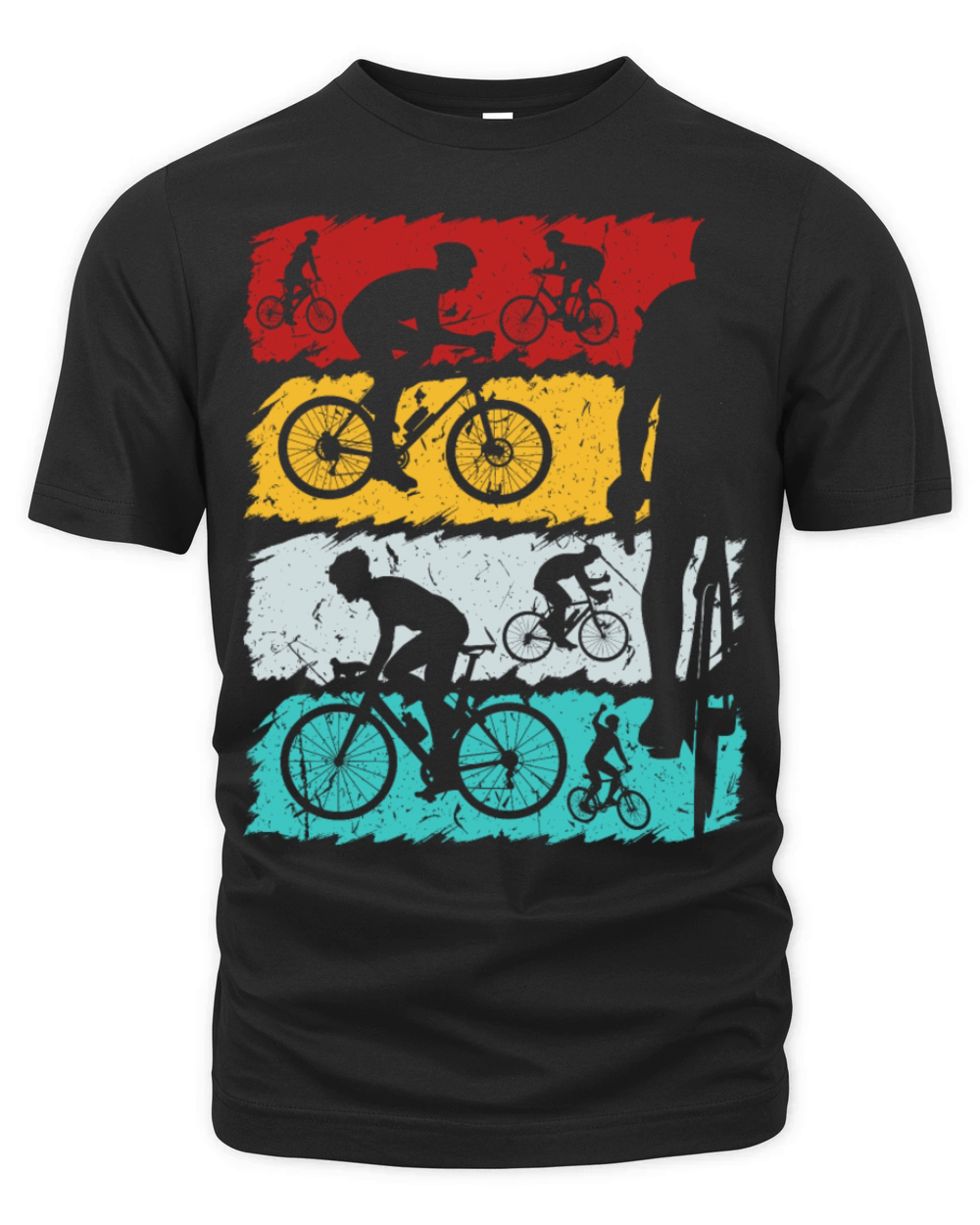 Vintage Retro Bicycle Racing Cycling Organic Unisex T-shirt