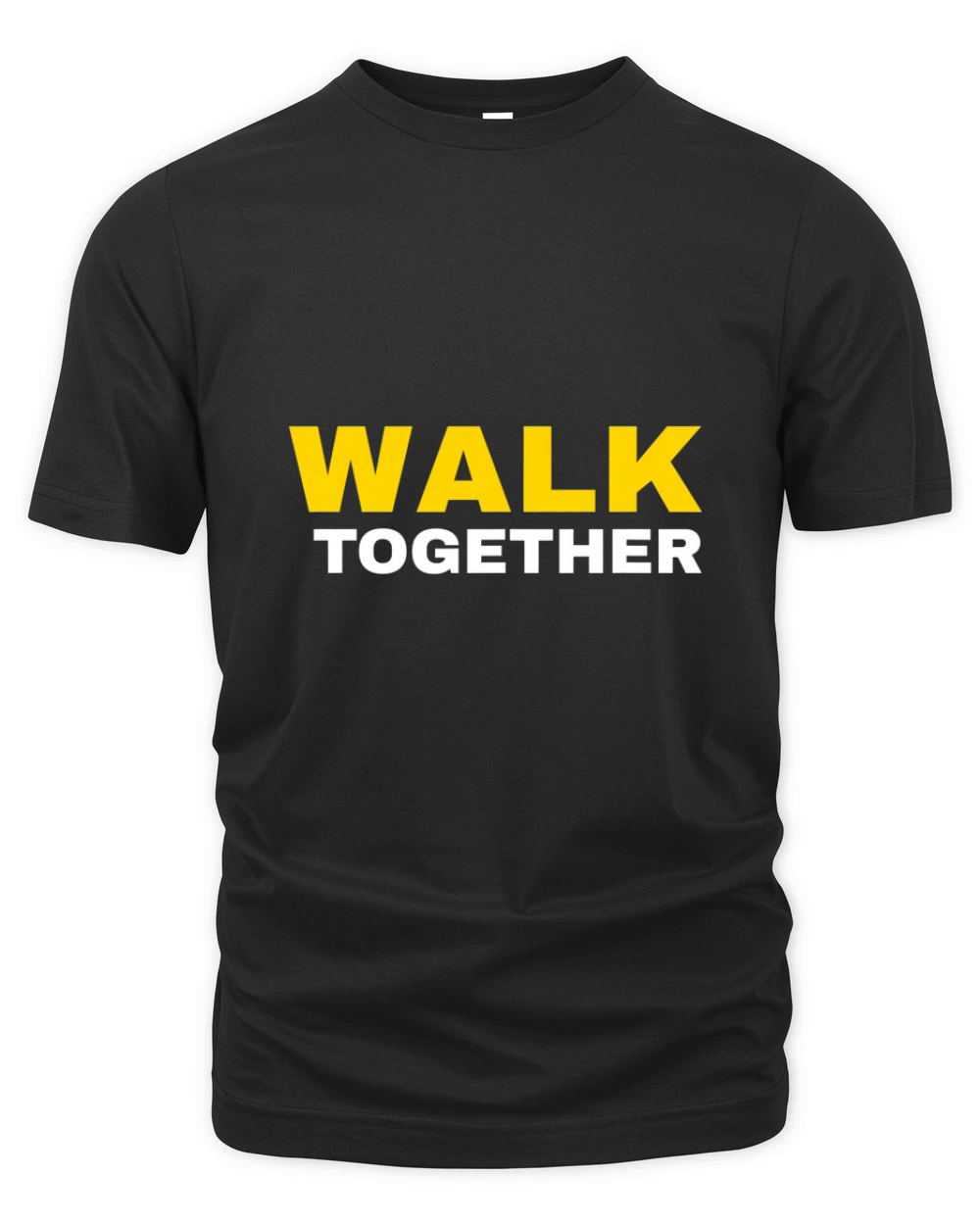 Walk Together Indoor Walking Outdoor Walk at Home Pounds Off Organic Unisex T-shirt