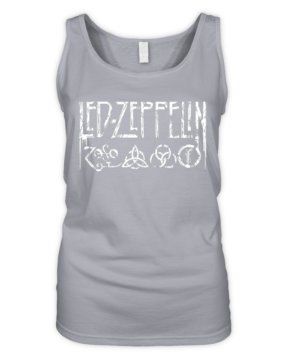 DISTRESSED VINTAGE LED ZEPPELIN WOMEN Organic Women's Tank Top