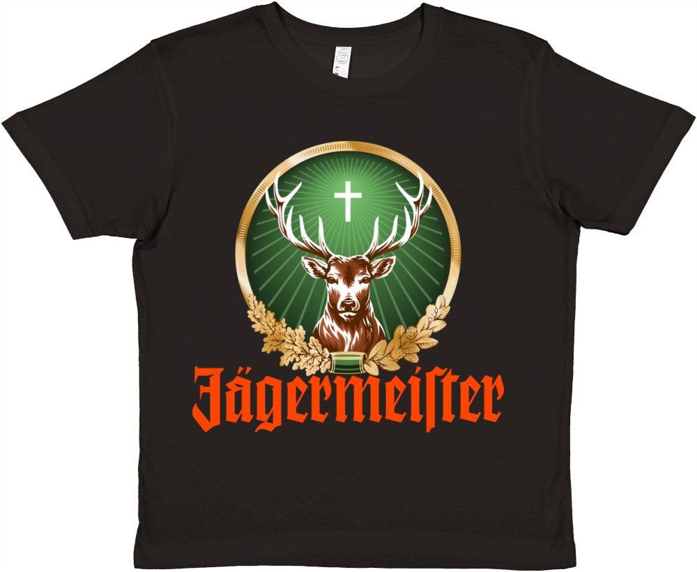 Jägermeister Logo Premium Kids Crewneck T-shirt