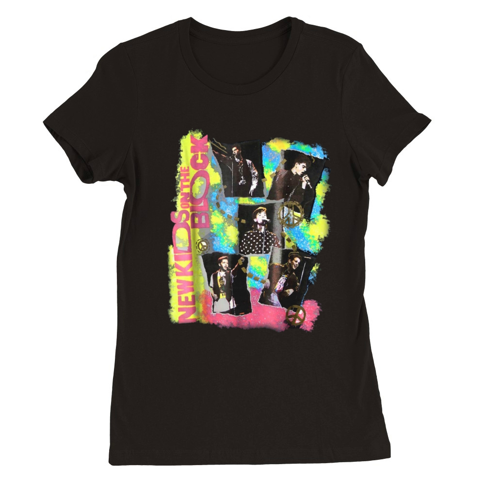 new kids on the block Premium Womens Crewneck T-shirt