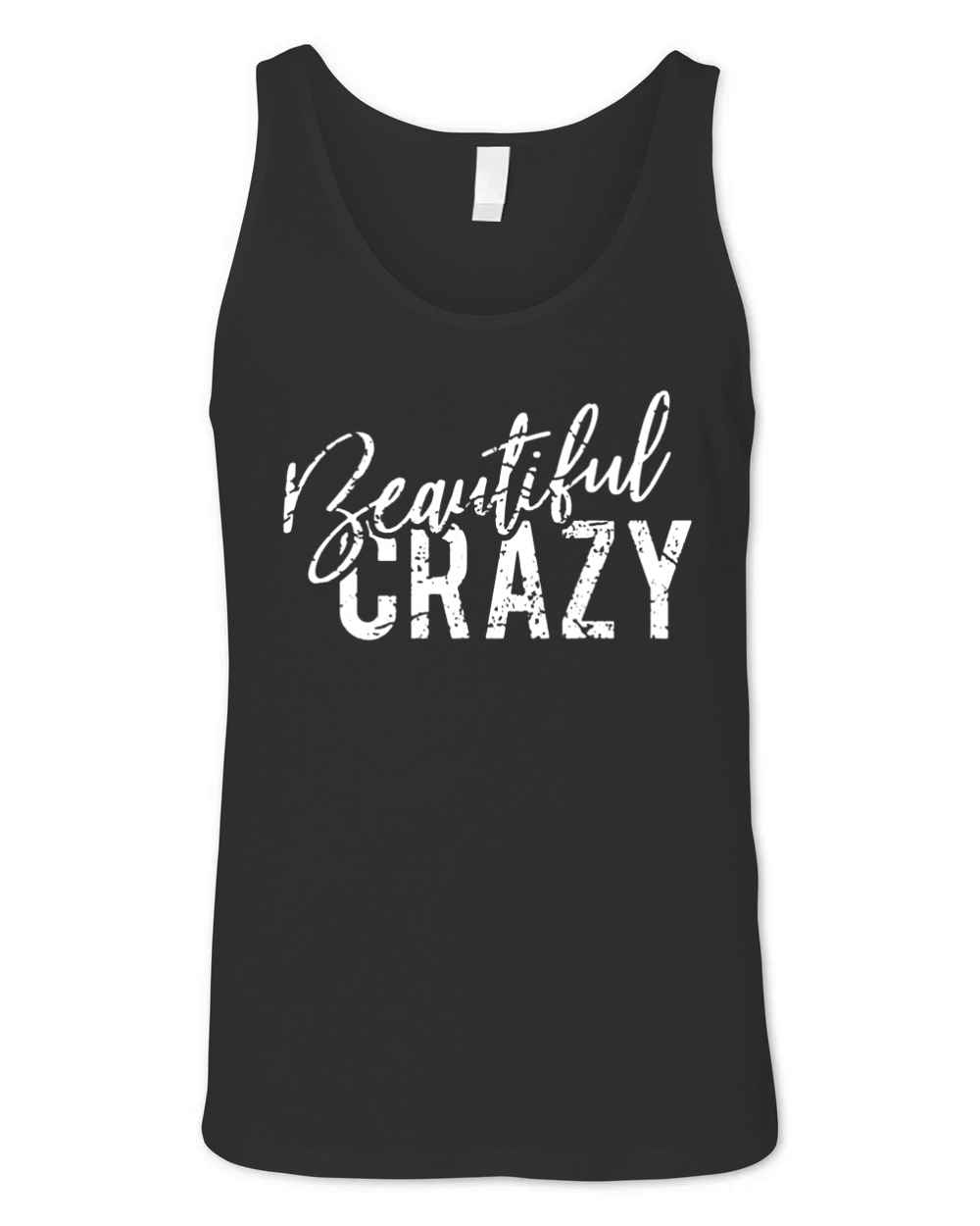 Beautiful Crazy Unisex Jersey Tank