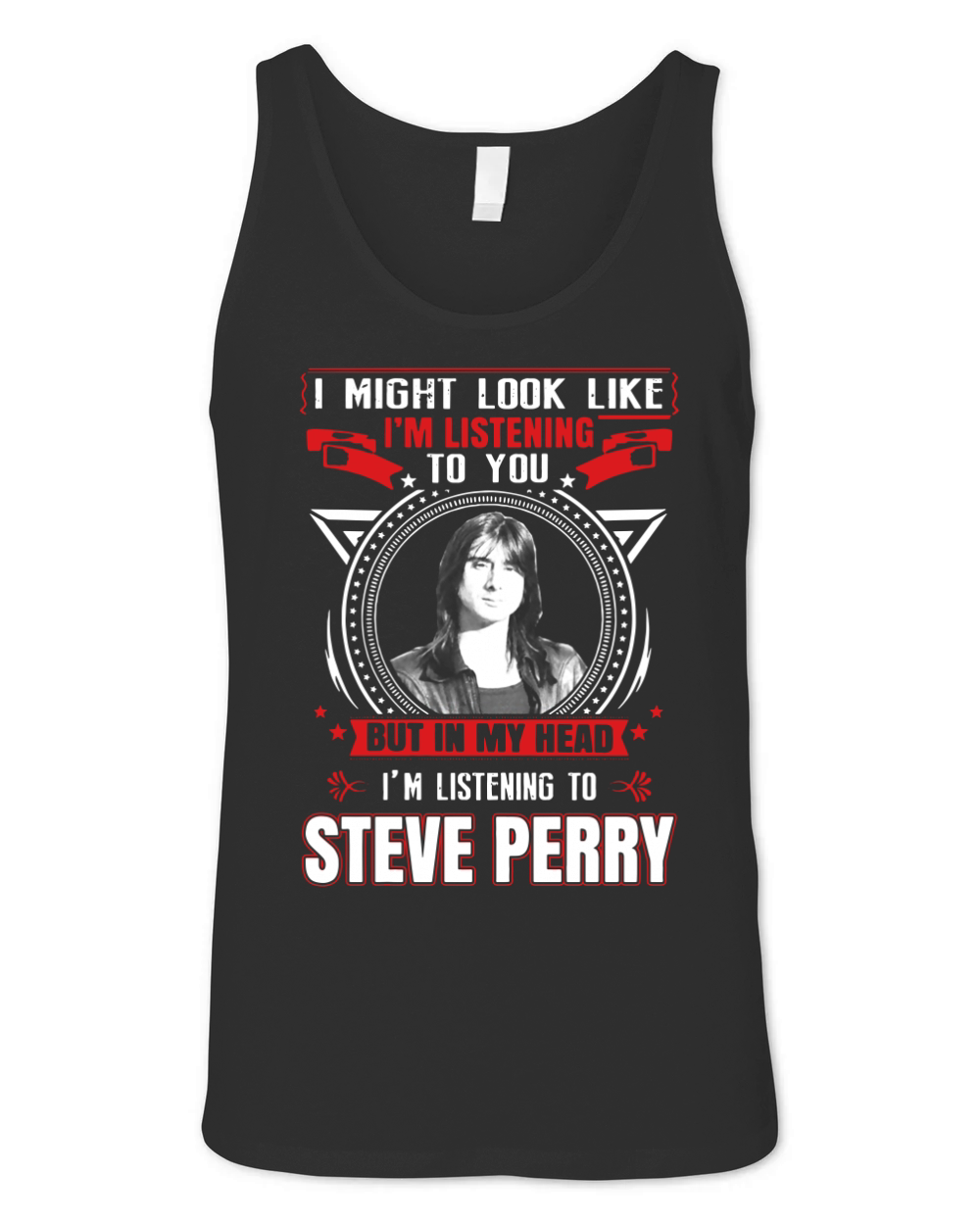 Crazy STEVE PERRY Fan Christmast Unisex Jersey Tank